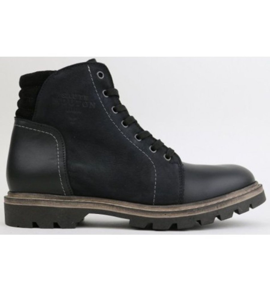 Men'S Shoes Shoesissime Winter Boots | Saute-Mouton Clement 2567 Black