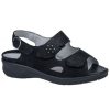 Women'S Shoes Shoesissime Sandals | Waldlaufer 811004 Black