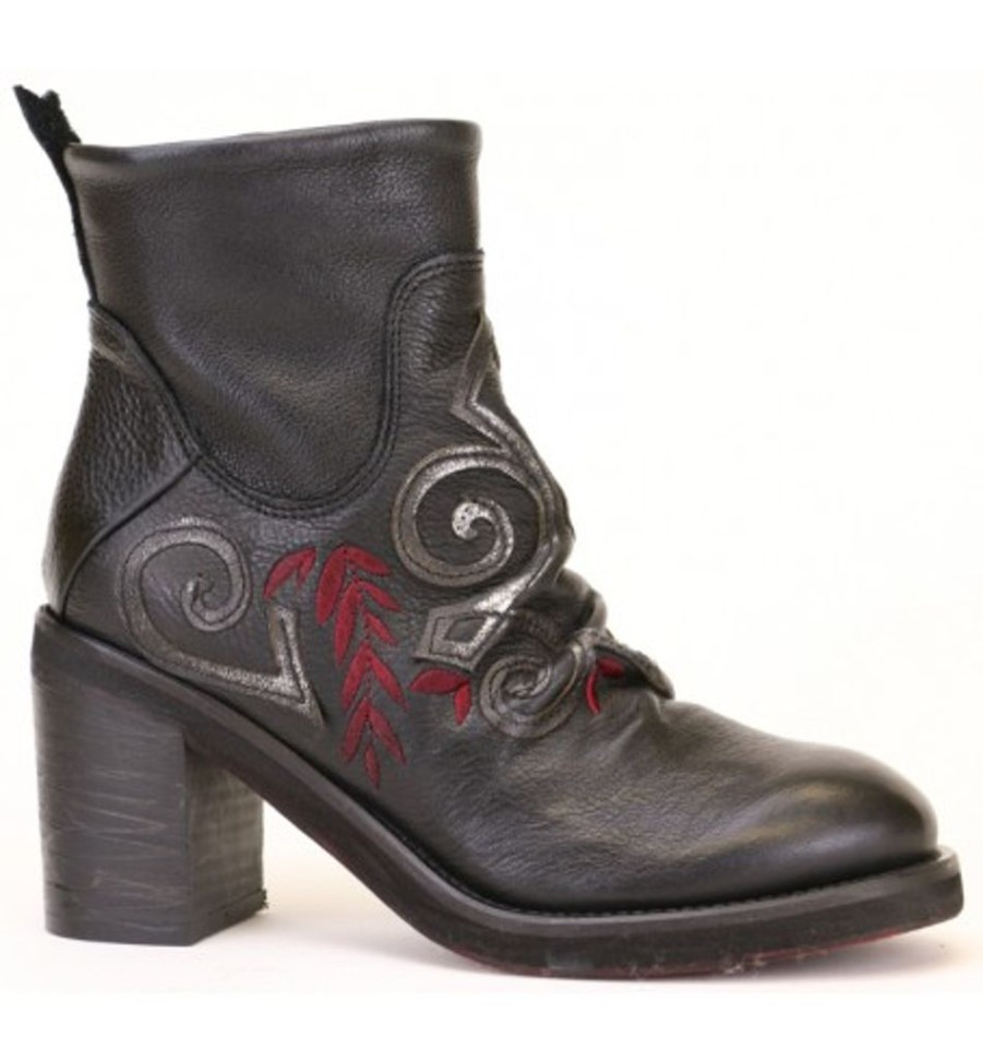 Women'S Shoes Shoesissime Fall Boots | Collections Bulle 401R Black