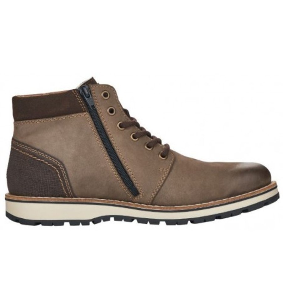 Men'S Shoes Shoesissime Winter Boots | Rieker 38433-25 Brown