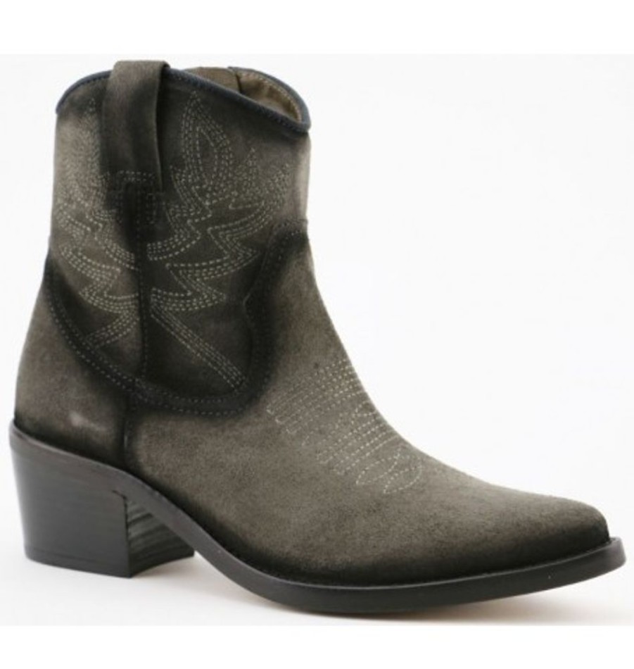 Women'S Shoes Shoesissime Fall Boots | Collections Bulle 720 Silver Grey