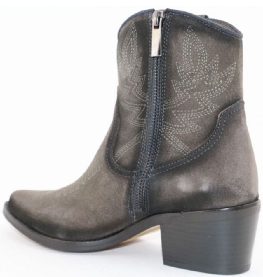 Women'S Shoes Shoesissime Fall Boots | Collections Bulle 720 Silver Grey