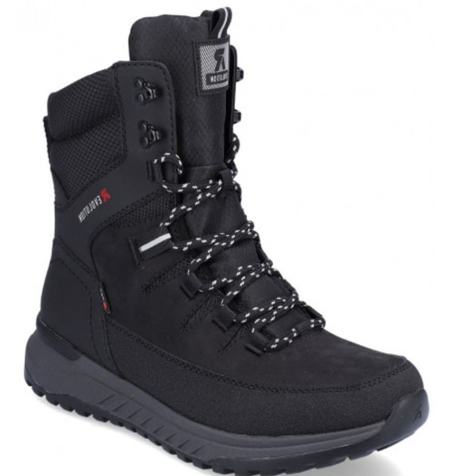 Men'S Shoes Shoesissime Winter Boots | Rieker U0171-00 Black