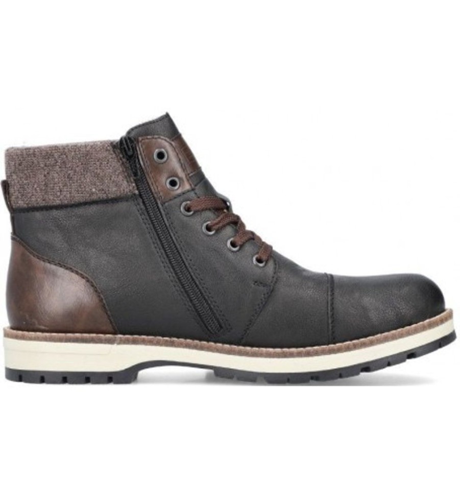 Men'S Shoes Shoesissime Winter Boots | Rieker F3941-00 Black