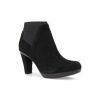 Women'S Shoes Shoesissime Fall Boots | Geox Inspirat.St Suede D64G9B Black