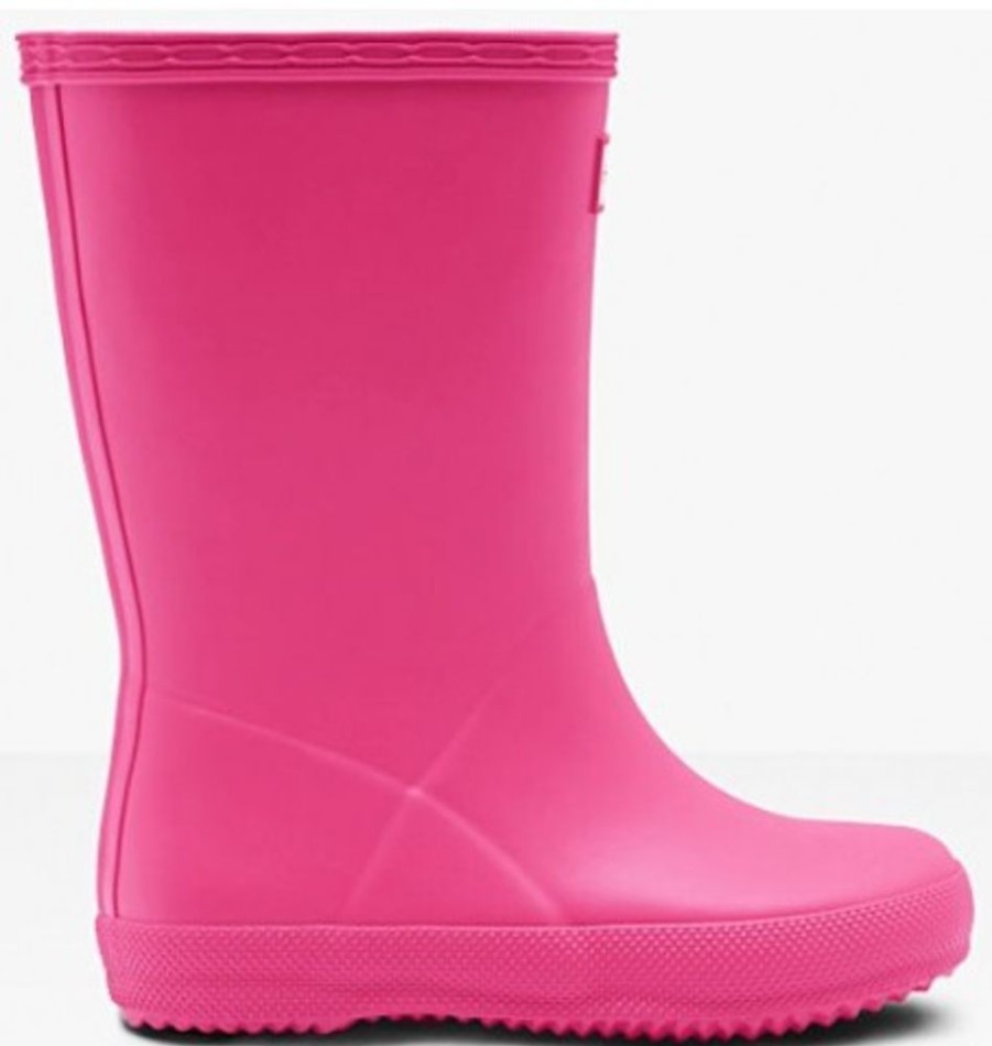 Kids Shoes Shoesissime Rain Boots | Hunter Kids First Classic Gloss Kft5094 Pink