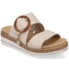 Women'S Shoes Shoesissime Sandals | Rieker - Remonte D0Q51-80 Beige