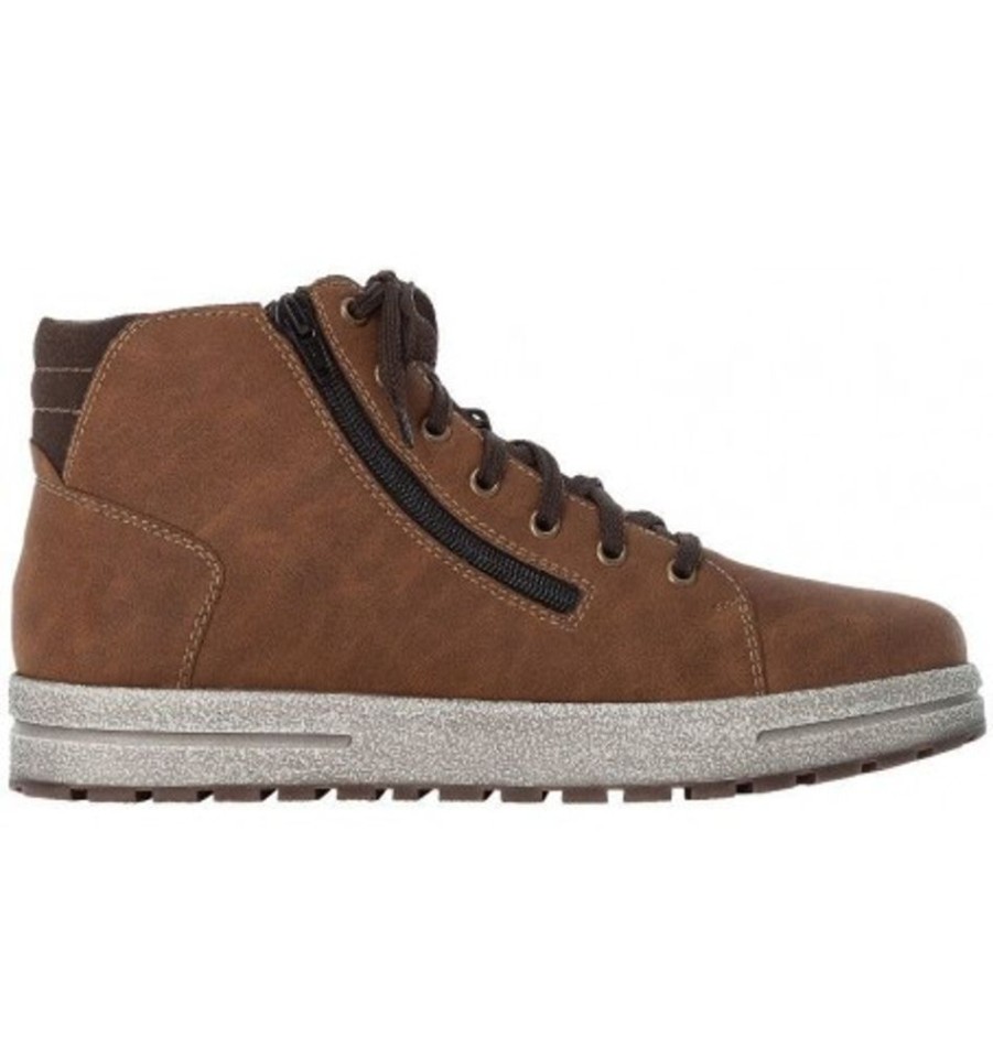 Men'S Shoes Shoesissime Winter Boots | Rieker 30721-24 Brown