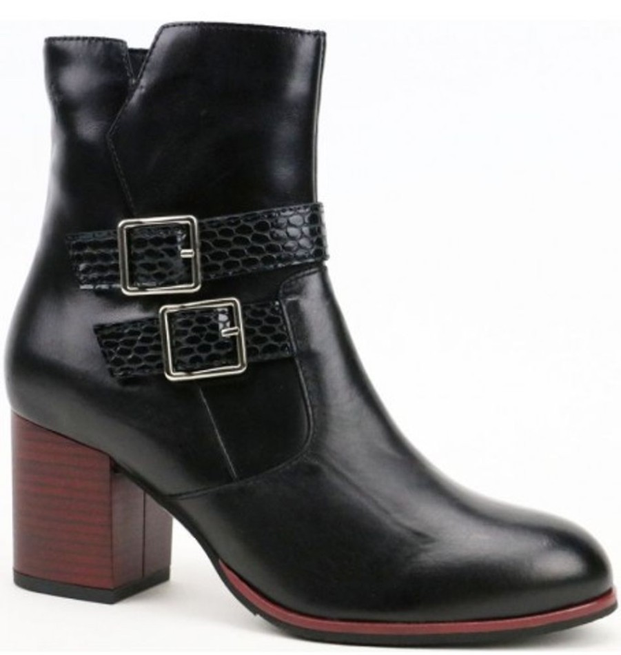 Women'S Shoes Shoesissime Fall Boots | Collections Bulle 519 Black