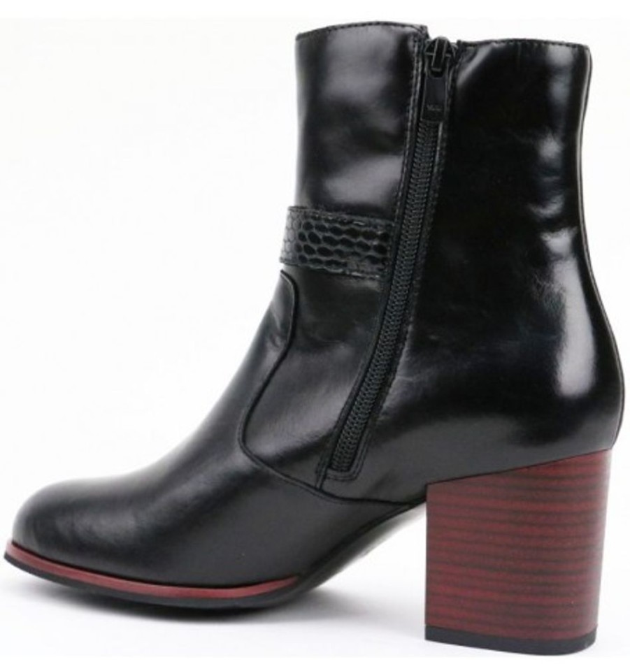 Women'S Shoes Shoesissime Fall Boots | Collections Bulle 519 Black