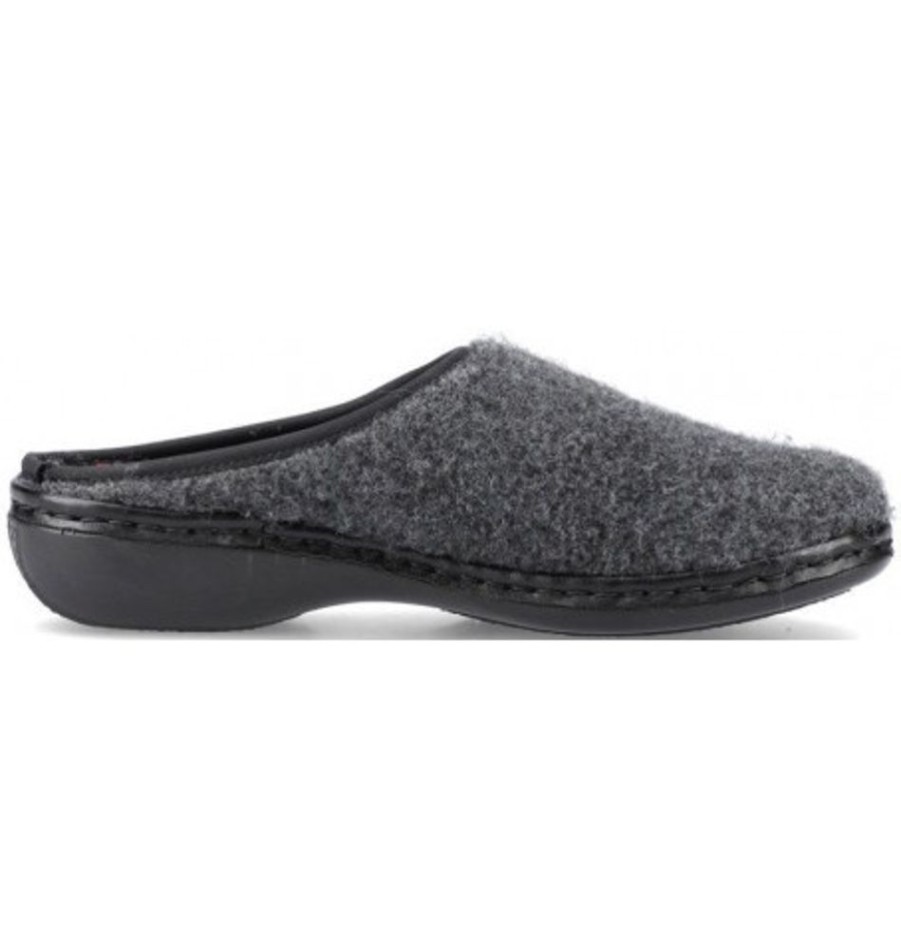 Women'S Shoes Shoesissime Slippers | Rieker 659A4-45 Silver Grey