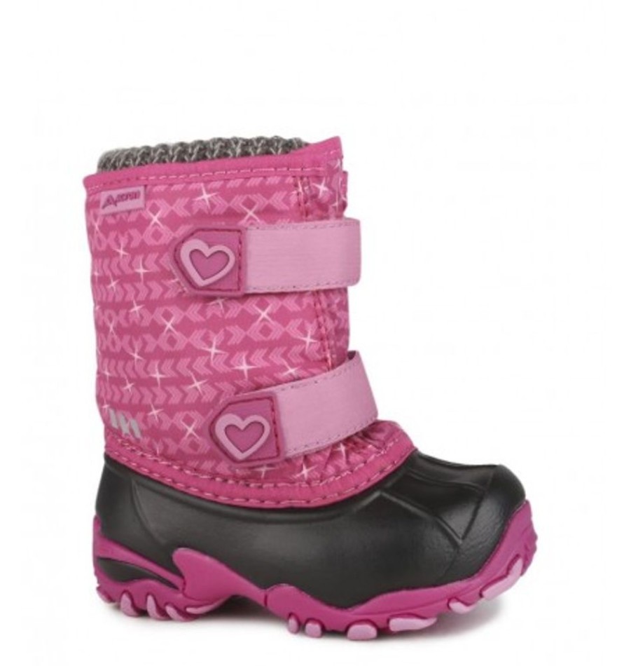 Kids Shoes Shoesissime Winter Boots | Acton Giggle A8329 Pink