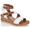 Women'S Shoes Shoesissime Sandals | Rieker - Remonte D3052-80 White