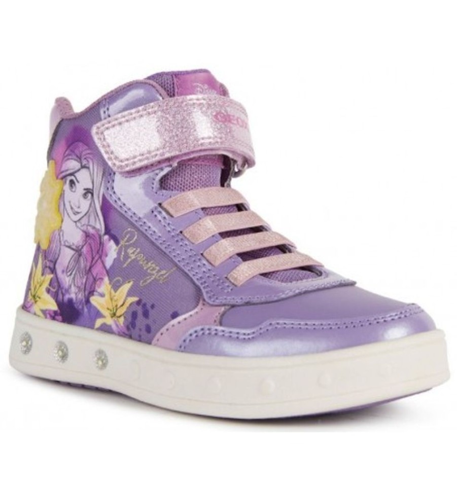 Kids Shoes Shoesissime Sneakers/Shoes | Geox Skylin G.G J268Wg Purple