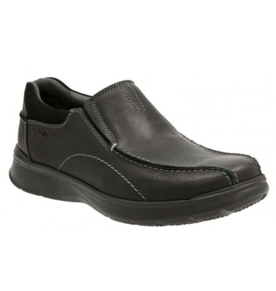 Men'S Shoes Shoesissime Casual Shoes | Clarks Cotrell Step 26119615 Black