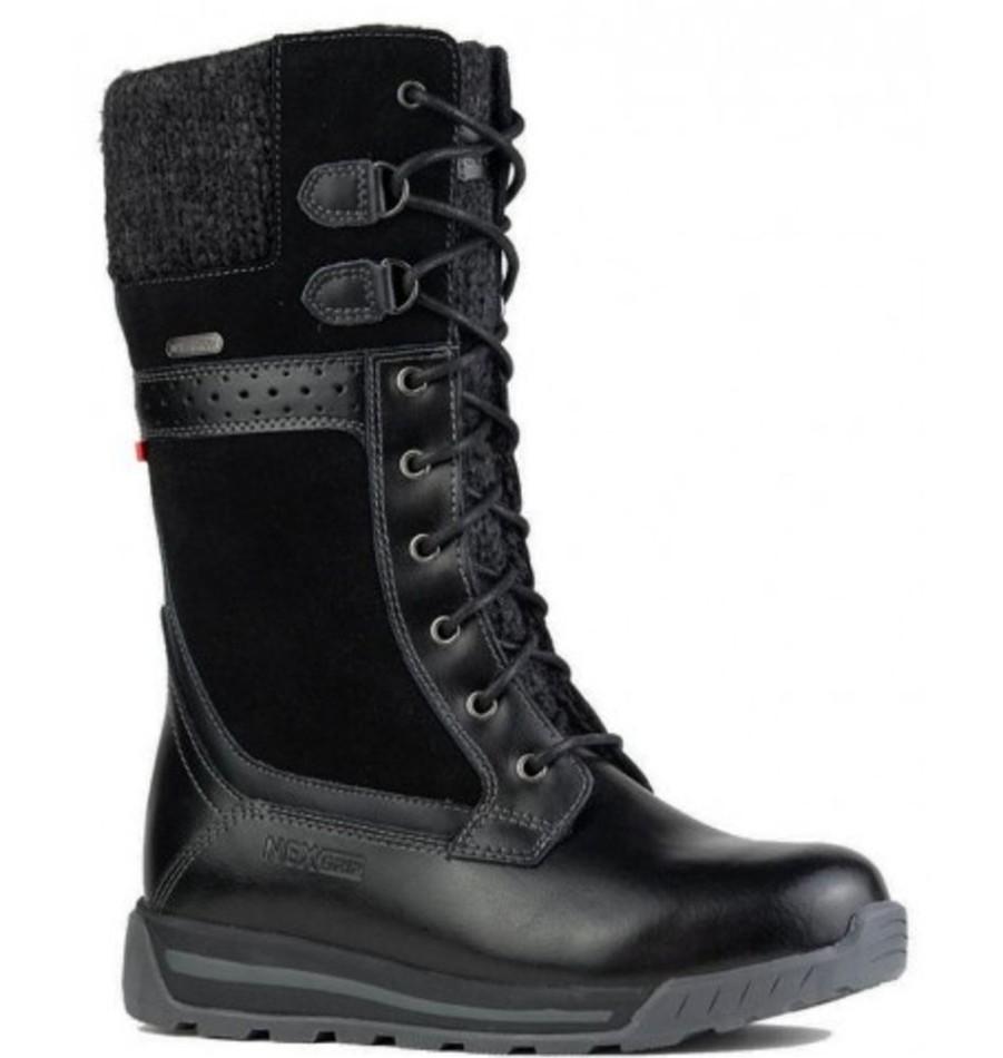 Women'S Shoes Shoesissime Winter Boots | Nexgrip Ice Town 2.0 R0377 Black