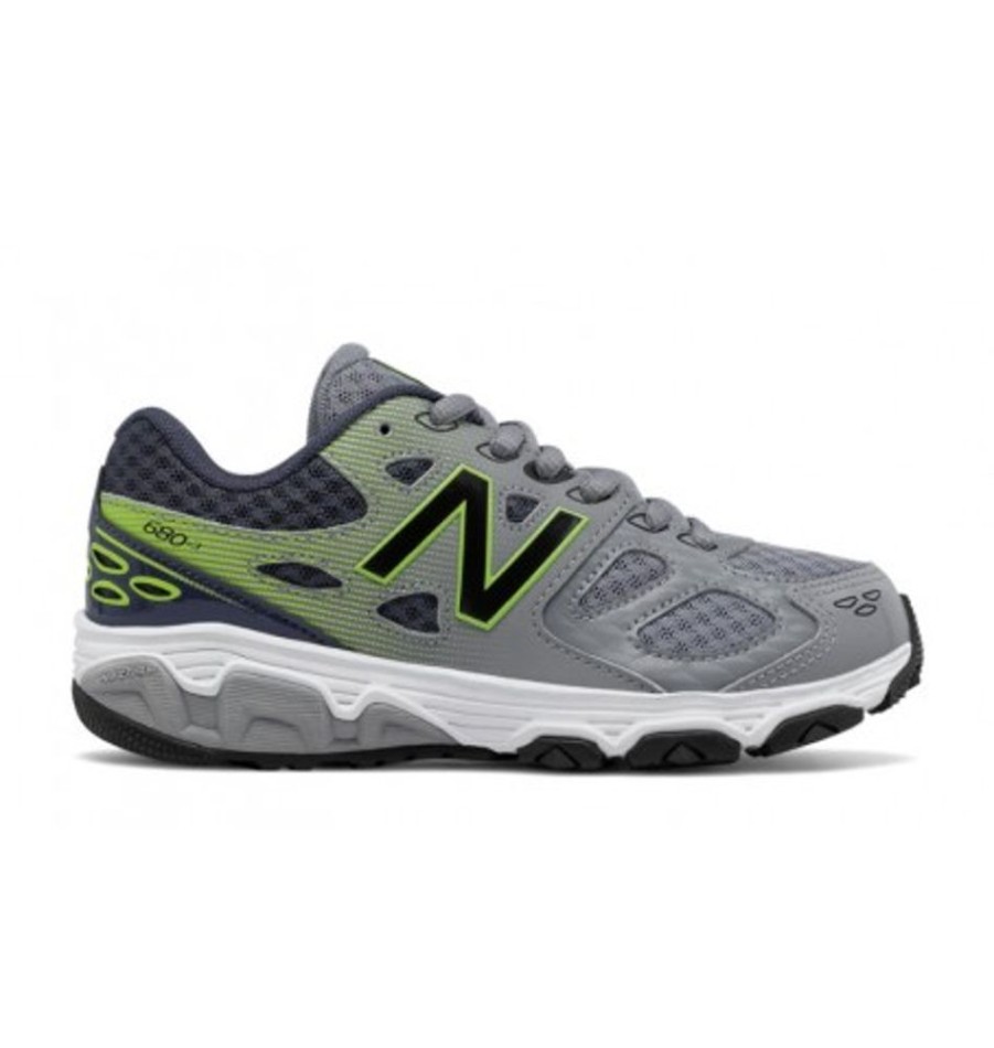 Kids Shoes Shoesissime Sneakers/Shoes | New Balance Kr680Ghy Silver Grey