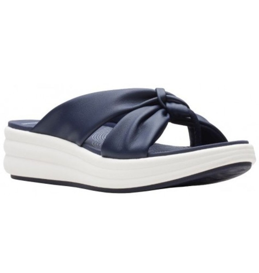 Women'S Shoes Shoesissime Sandals | Clarks Drift Ave 26165087 Blue