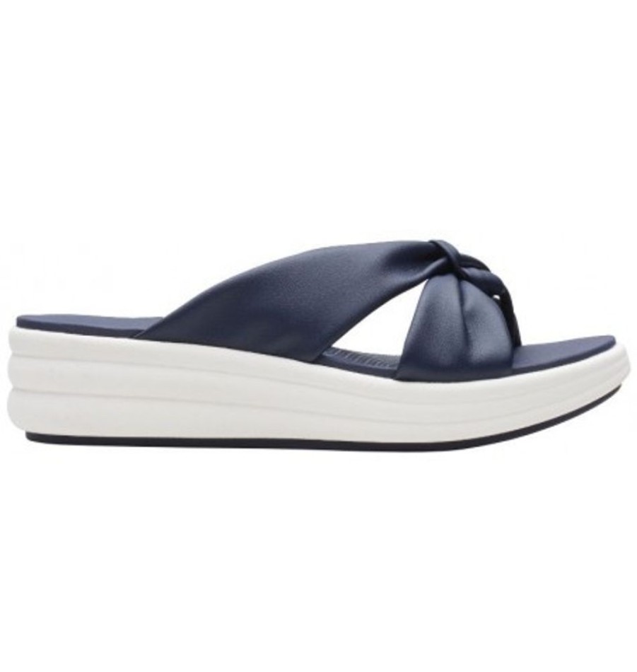 Women'S Shoes Shoesissime Sandals | Clarks Drift Ave 26165087 Blue