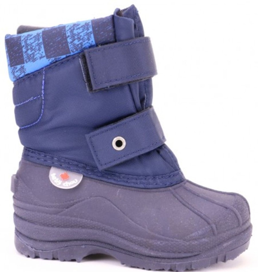 Kids Shoes Shoesissime Winter Boots | Hichaud 7563F Blue