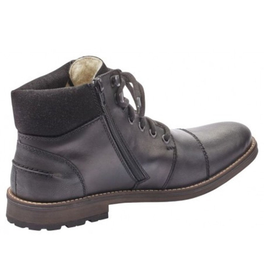 Men'S Shoes Shoesissime Winter Boots | Rieker F5514-00 Black