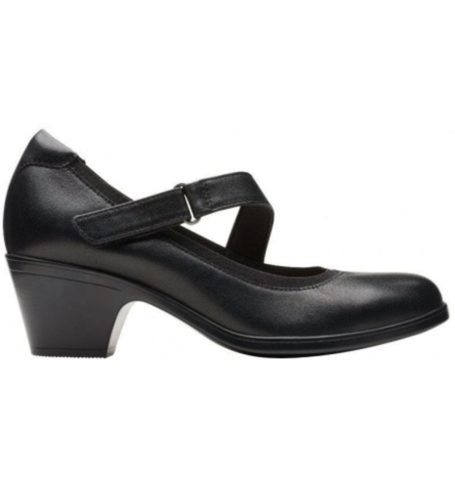 Women'S Shoes Shoesissime Shoes | Clarks Emily2 Mabel 26174082 Black