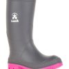 Kids Shoes Shoesissime Rain Boots | Kamik Stomp Ek6149 Silver Grey