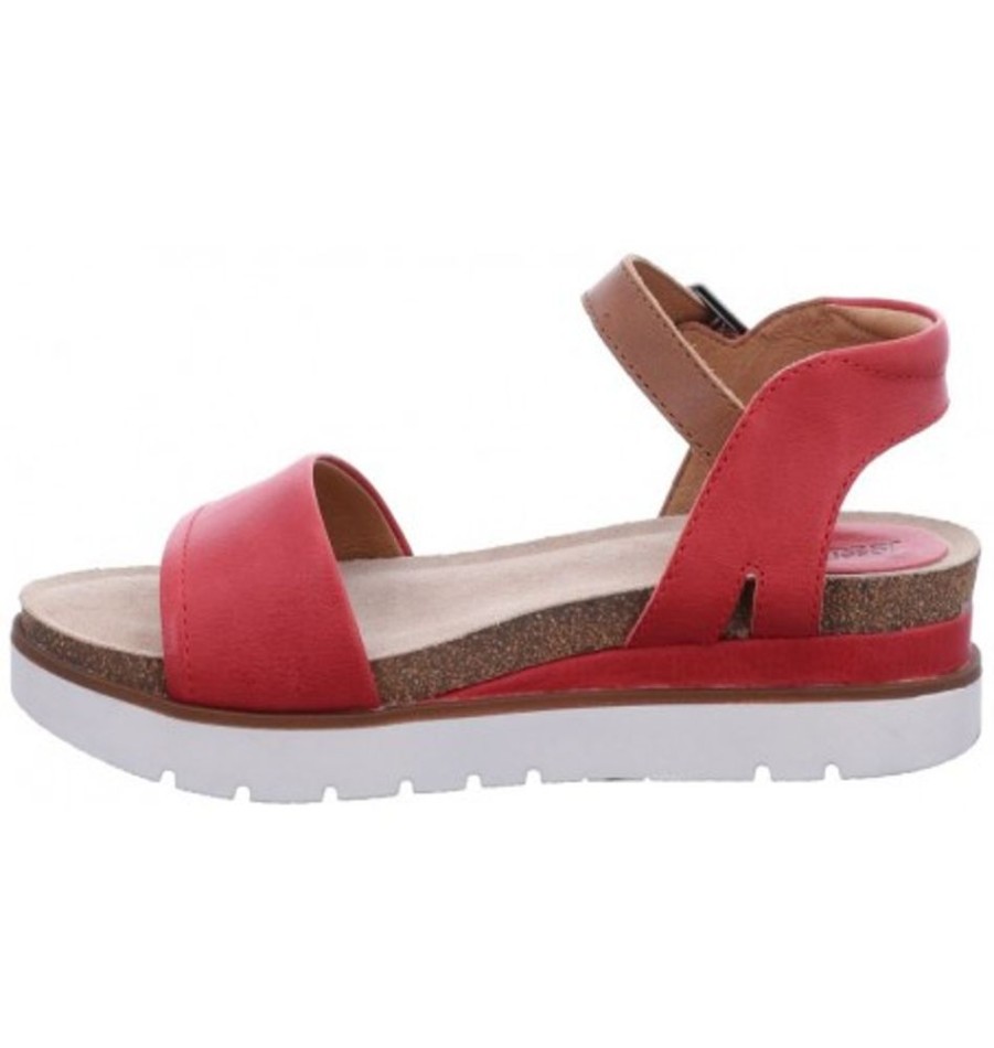 Women'S Shoes Shoesissime Sandals | Josef Seibel Clea01 72801 Red