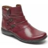 Women'S Shoes Shoesissime Fall Boots | Cobb Hill Ch Panfield Rush Bt Ci6906 Burgundy