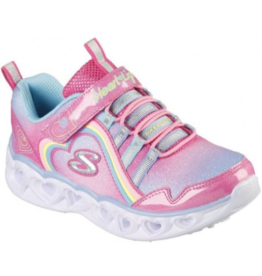 Kids Shoes Shoesissime Sneakers/Shoes | Skechers Rainbow Lux 302308L Pink