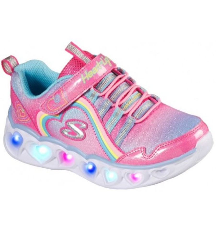 Kids Shoes Shoesissime Sneakers/Shoes | Skechers Rainbow Lux 302308L Pink