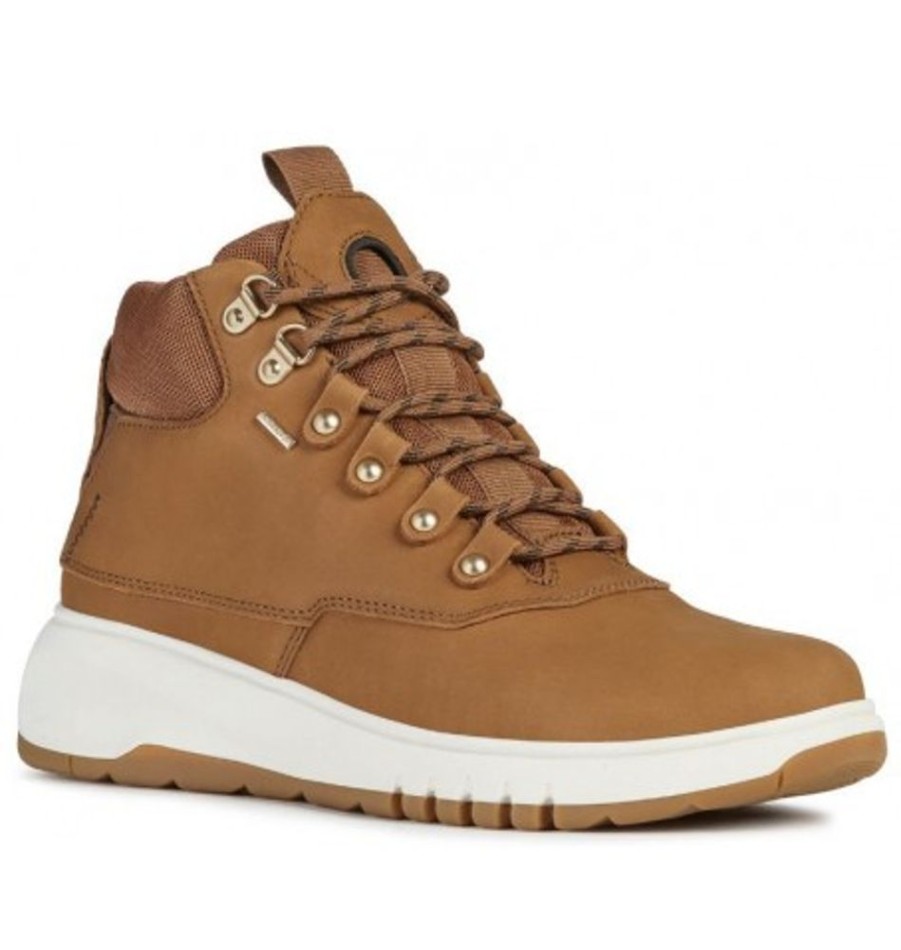 Women'S Shoes Shoesissime Fall Boots | Geox Aerantis 4X4 D04Laa Tan