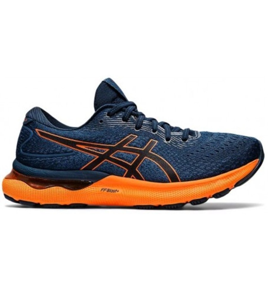 Men'S Shoes Shoesissime Casual Shoes | Asics Gel-Nimbus 24 1011B359 Blue