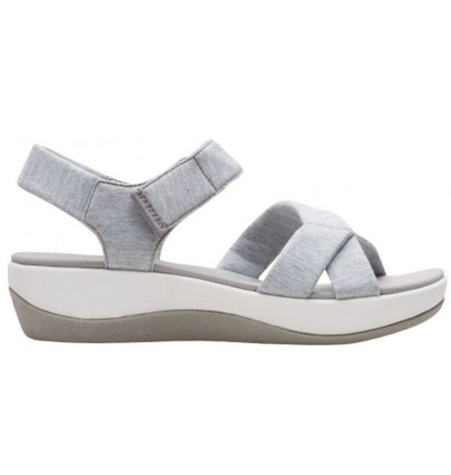 Women'S Shoes Shoesissime Sandals | Clarks Arla Gracie 26159204 Silver Grey