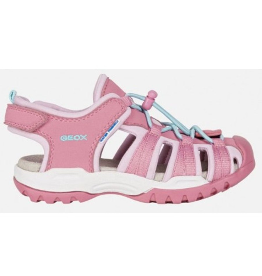 Kids Shoes Shoesissime Sandals | Geox Borealis G.B J020Wb Pink