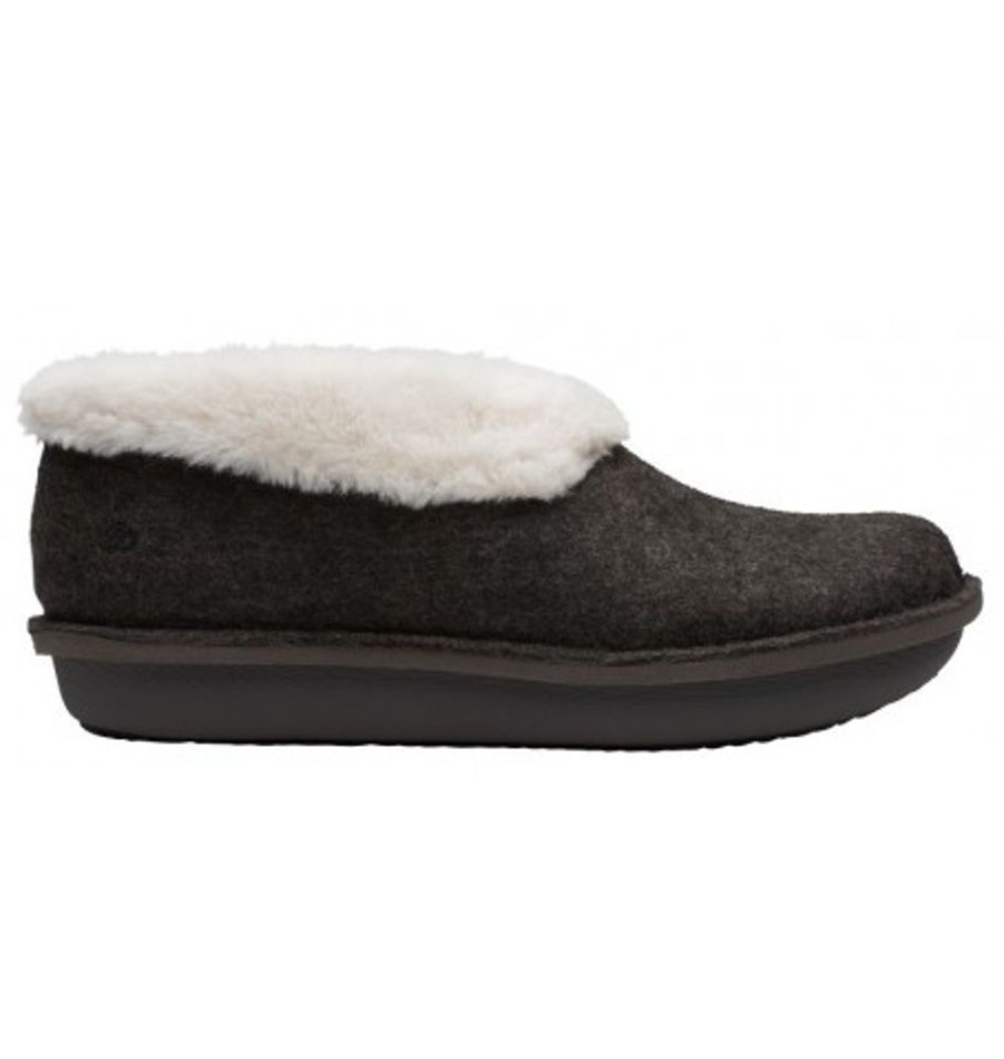 Women'S Shoes Shoesissime Slippers | Clarks Step Flow Low 26146037 Black