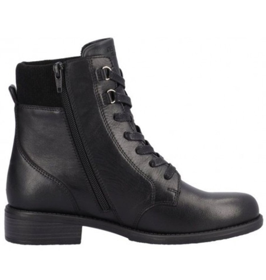 Women'S Shoes Shoesissime Fall Boots | Rieker - Remonte D0F76-01 Black