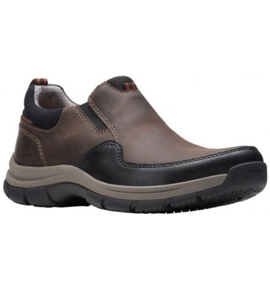 Men'S Shoes Shoesissime Waterproof Shoes | Clarks Walpath Step 26174616 Brown