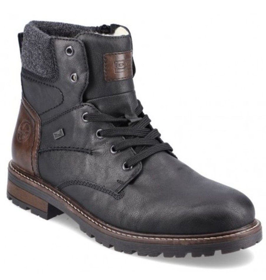 Men'S Shoes Shoesissime Winter Boots | Rieker 32031-01 Black