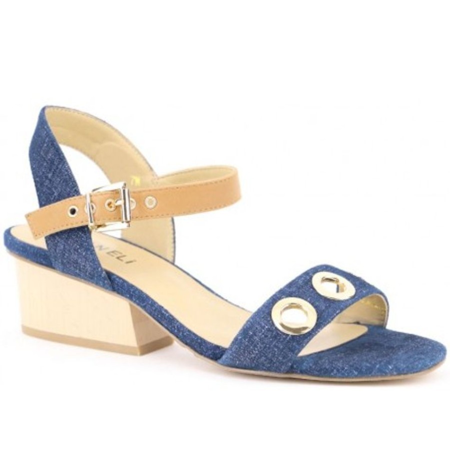 Women'S Shoes Shoesissime Sandals | Vaneli Chaddy 302144 Blue