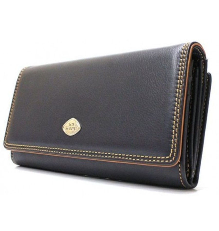 Accessories Shoesissime Wallets | The Trend 588344 Black