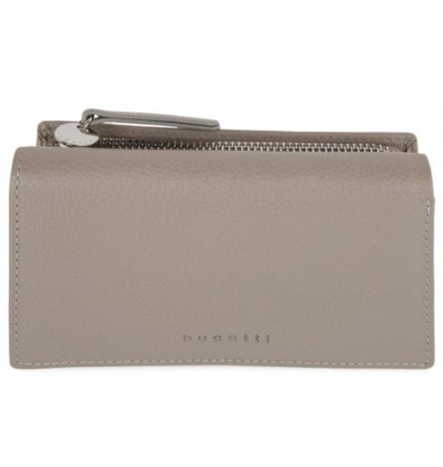 Accessories Shoesissime Wallets | Bugatti Lwl2405Bu-Tpe Taupe