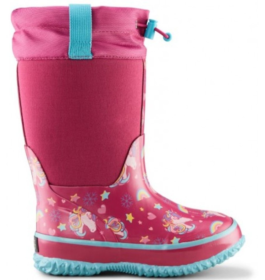 Kids Shoes Shoesissime Winter Boots | Cougar Unicorn Pink