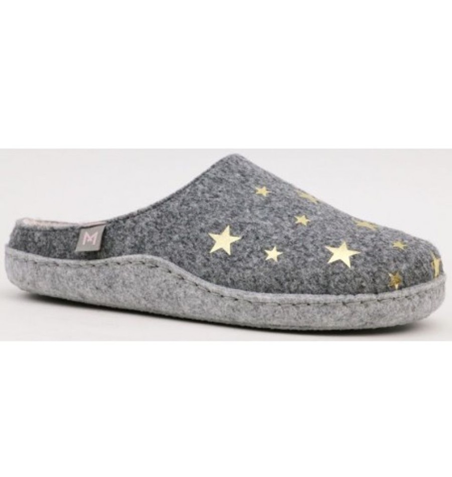 Women'S Shoes Shoesissime Slippers | Collections Bulle Cocun30 Silver Grey