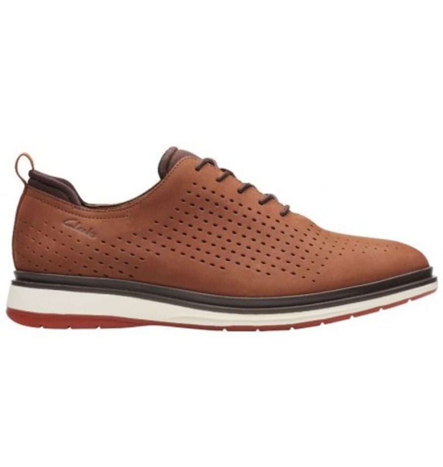 Men'S Shoes Shoesissime Casual Shoes | Clarks Chantry Hall 26165842 Tan