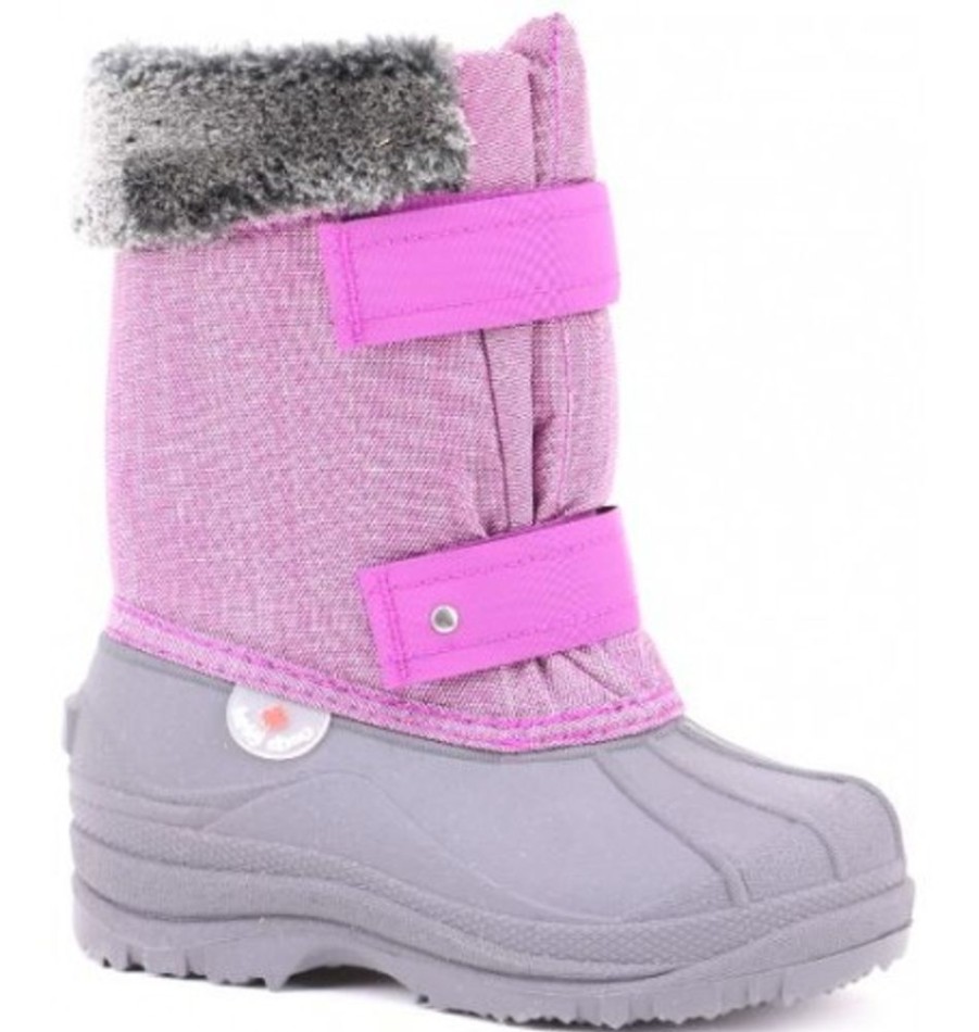 Kids Shoes Shoesissime Winter Boots | Hichaud 7446B Purple