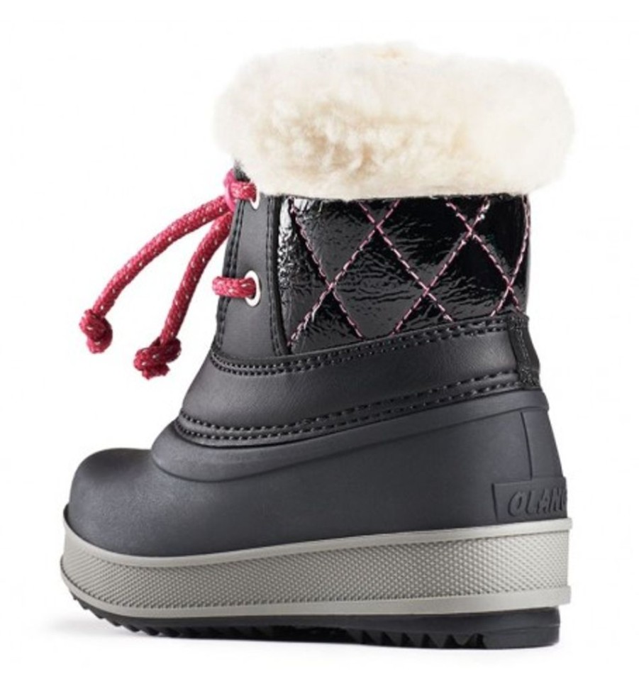 Kids Shoes Shoesissime Winter Boots | Olang Ape Black Varnish