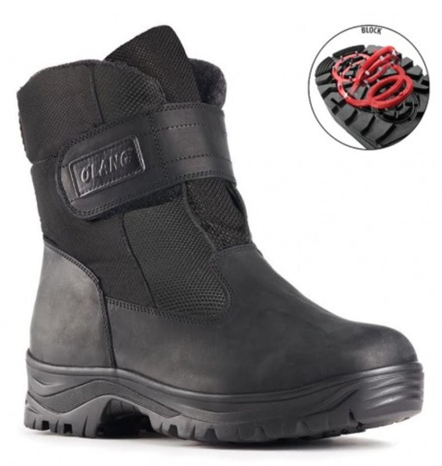 Men'S Shoes Shoesissime Winter Boots | Olang Bob Black