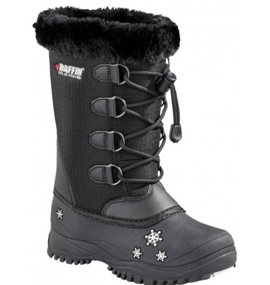 Kids Shoes Shoesissime Winter Boots | Baffin Emma Snfl Y024-J024 Black