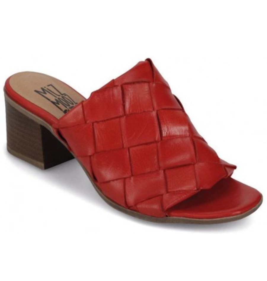 Women'S Shoes Shoesissime Sandals | Miz Mooz Stuart S3503-03 Red